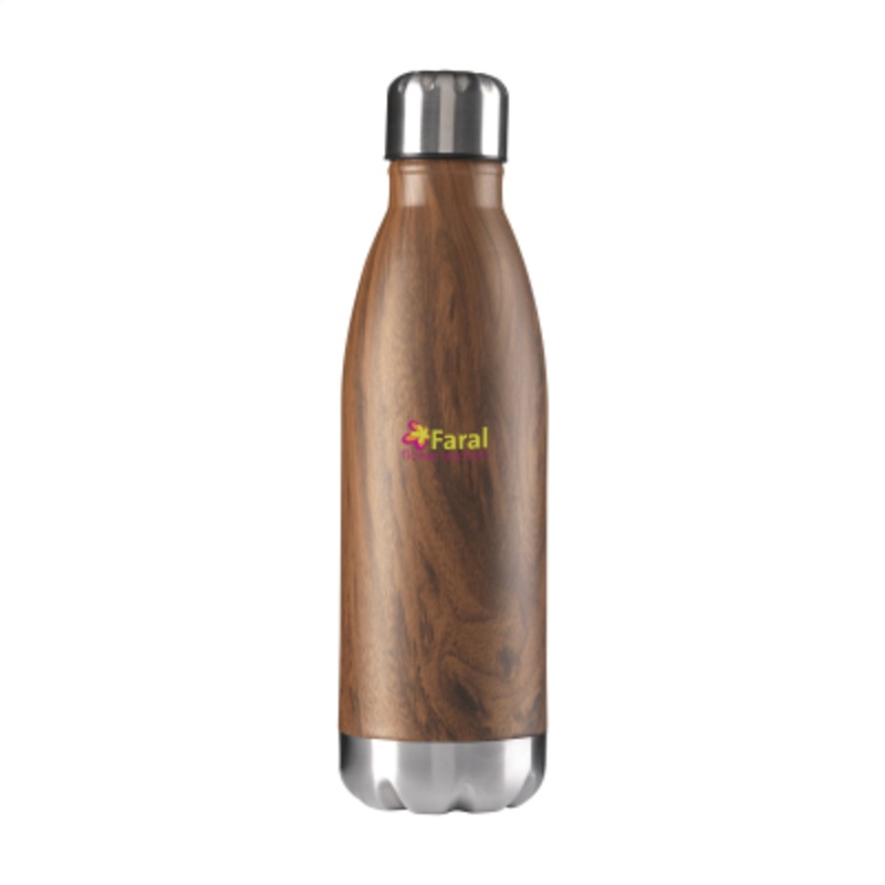 TOPFLASK WOOD DRINK BOTTLE in Brown – Promise Promo