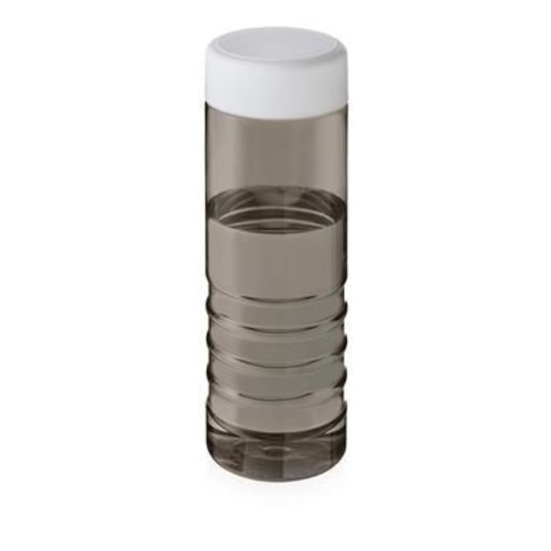TREBLE SCREW CAP BOTTLE in Heather Charcoal & White Solid – Promise Promo