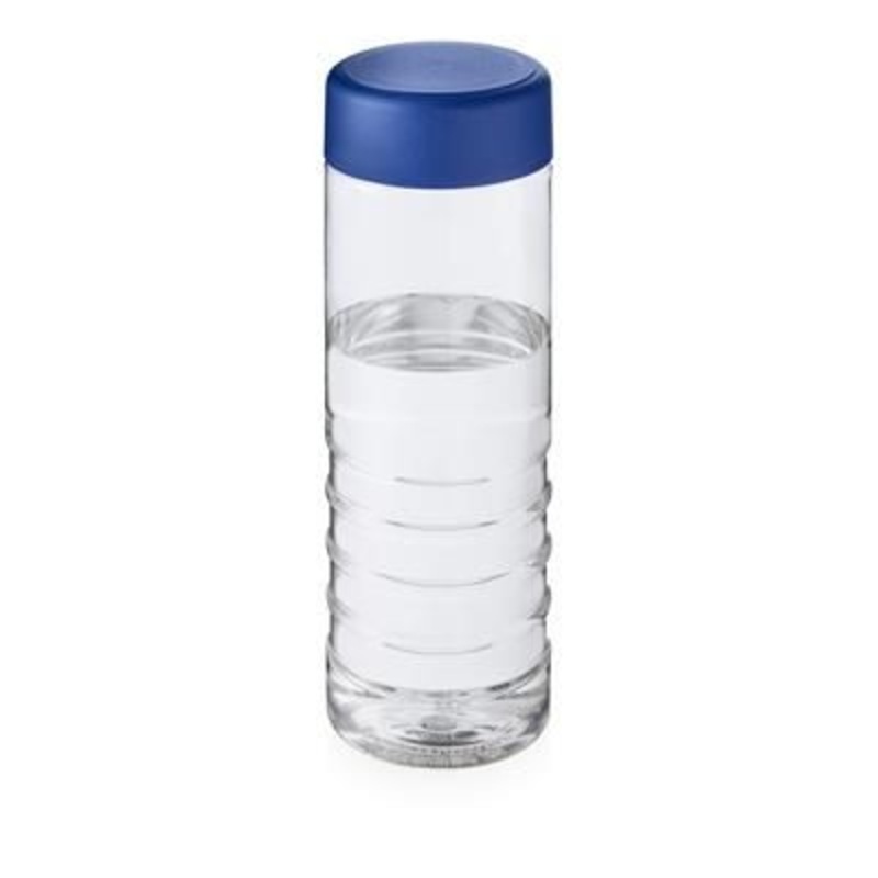 TREBLE SCREW CAP BOTTLE in Transparent & Blue – Promise Promo
