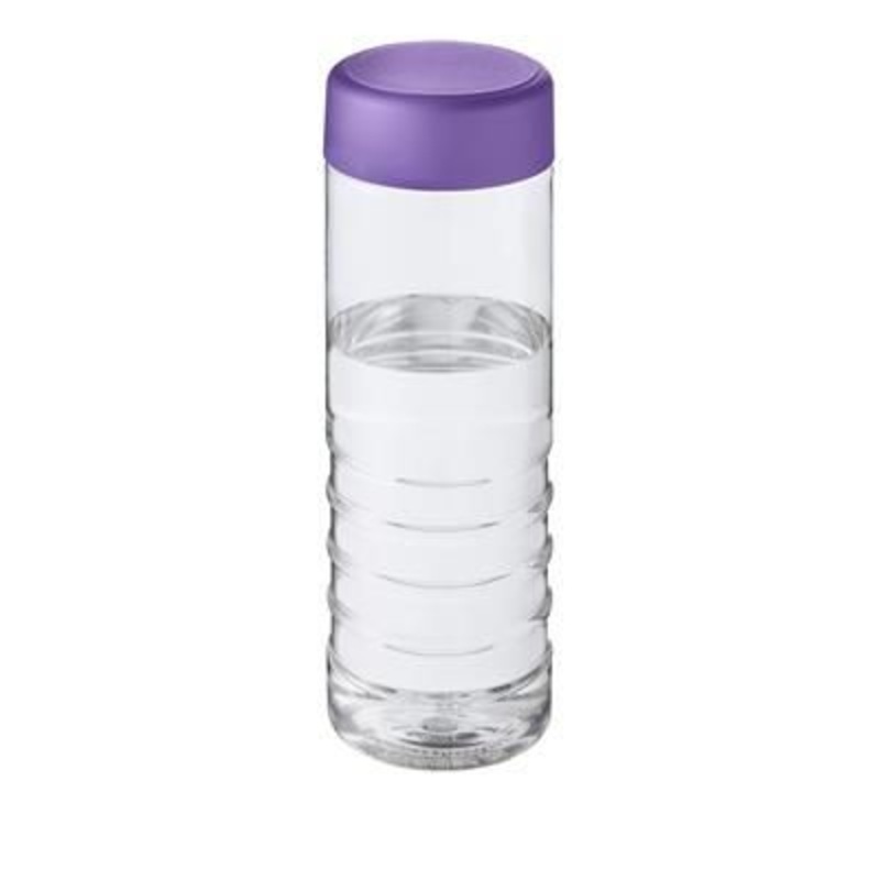 TREBLE SCREW CAP BOTTLE in Transparent & Purple – Promise Promo