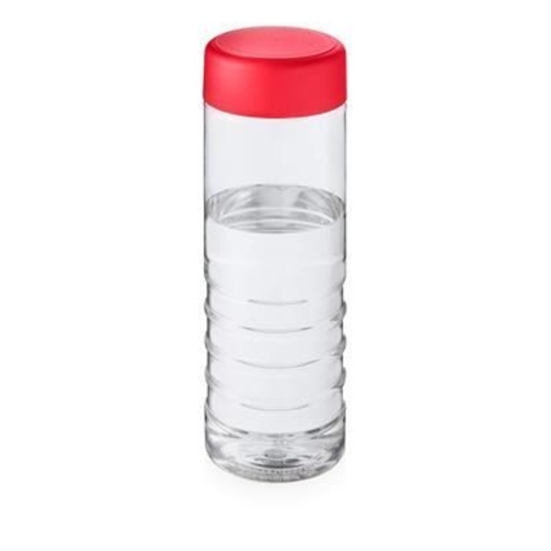 TREBLE SCREW CAP BOTTLE in Transparent & Red – Promise Promo