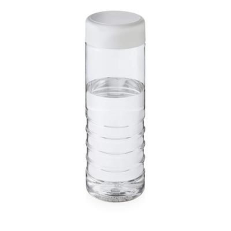 TREBLE SCREW CAP BOTTLE in Transparent & White Solid – Promise Promo