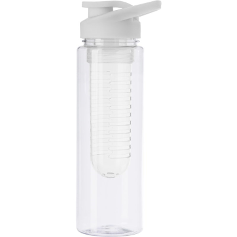TRITAN WATER BOTTLE with Fruit Infuser (700 Ml) in White – Promise Promo