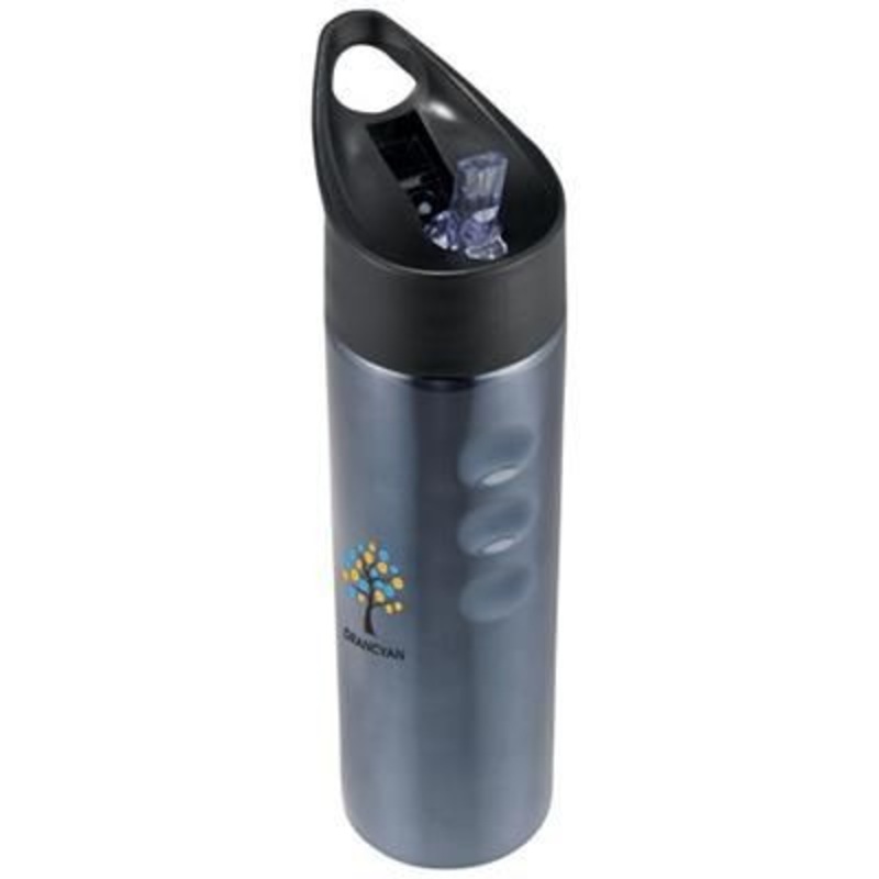 TRIXIE 750 ML STAINLESS STEEL METAL SPORTS BOTTLE in Titanium – Promise Promo