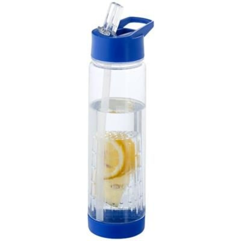 TUTTI-FRUTTI 740 ML TRITANINFUSER SPORTS BOTTLE in Transparent-blue – Promise Promo