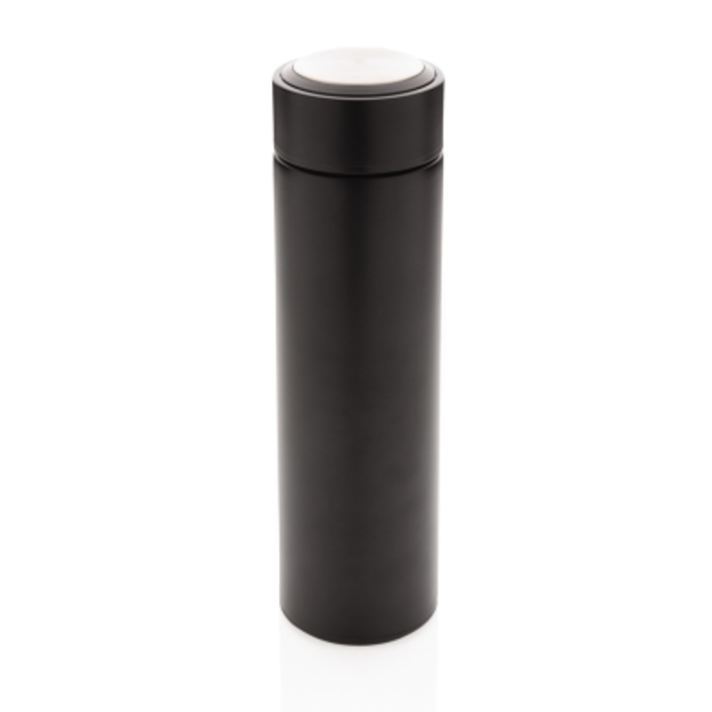 VACUUM STAINLESS STEEL METAL BOTTLE in Black – Promise Promo