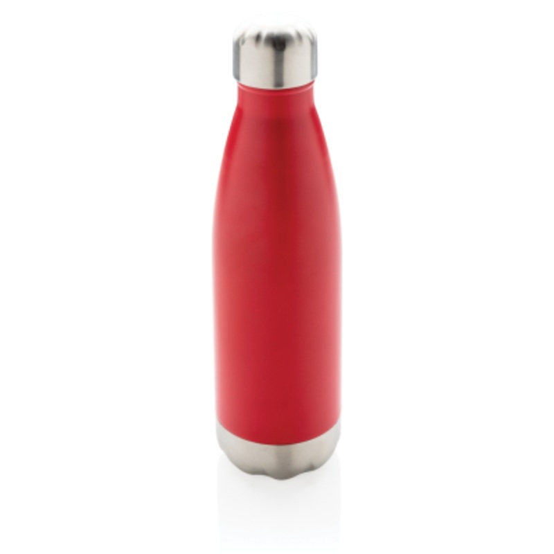 VACUUM THERMAL INSULATED STAINLESS STEEL METAL BOTTLE in Red – Promise Promo