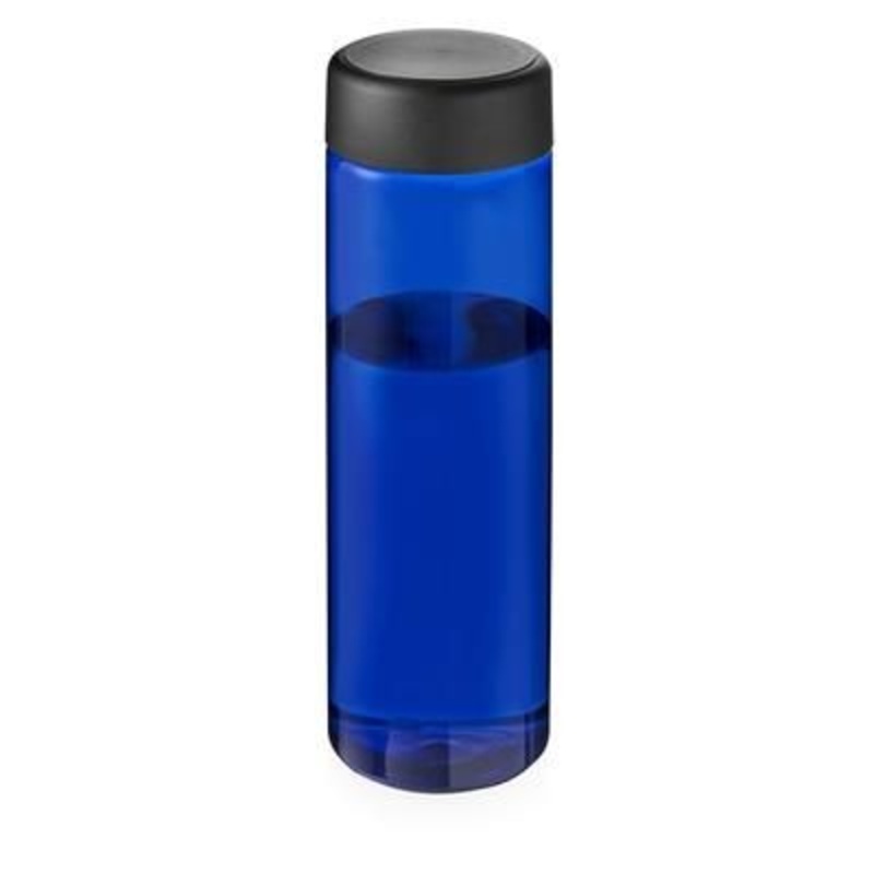 VIBE SCREW CAP BOTTLE in Blue & Black Solid – Promise Promo