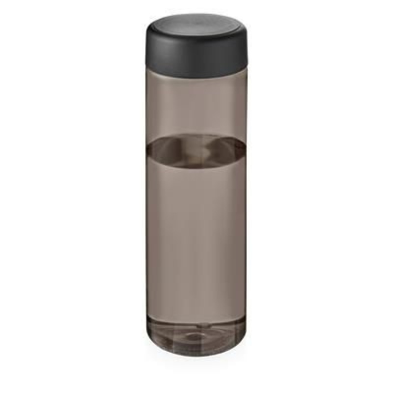 VIBE SCREW CAP BOTTLE in Heather Charcoal & Black Solid – Promise Promo