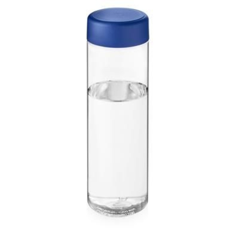 VIBE SCREW CAP BOTTLE in Transparent & Blue – Promise Promo