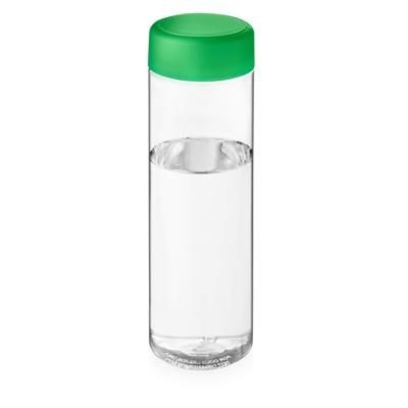 VIBE SCREW CAP BOTTLE in Transparent & Green – Promise Promo