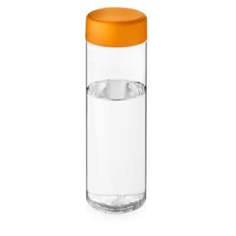 VIBE SCREW CAP BOTTLE in Transparent & Orange – Promise Promo