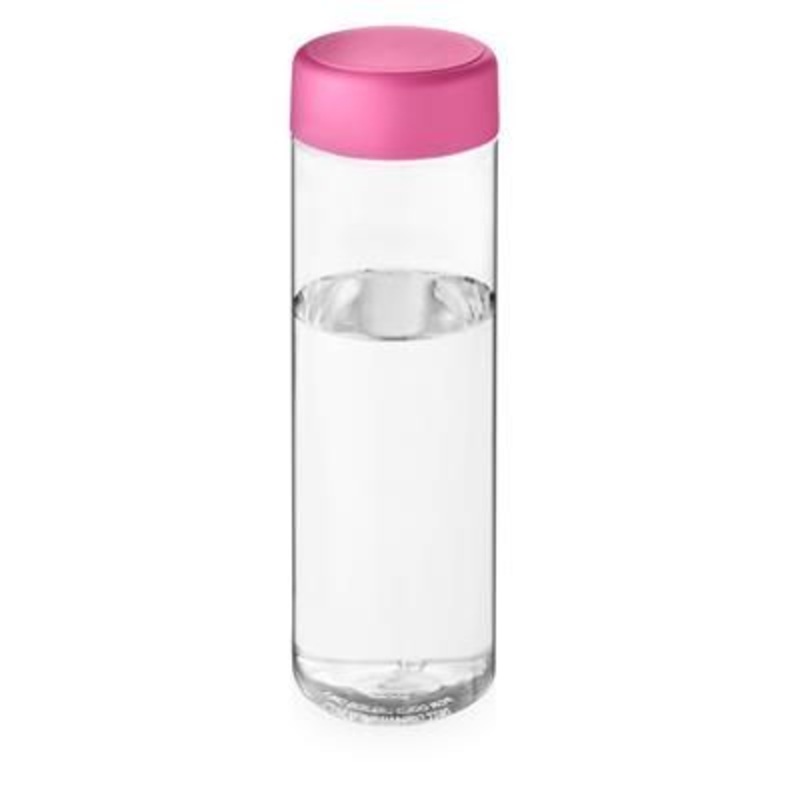VIBE SCREW CAP BOTTLE in Transparent & Pink – Promise Promo