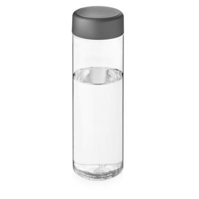 VIBE SCREW CAP BOTTLE in Transparent & Storm Grey – Promise Promo