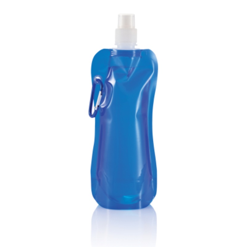 FOLDING WATER BOTTLE in Blue – Promise Promo