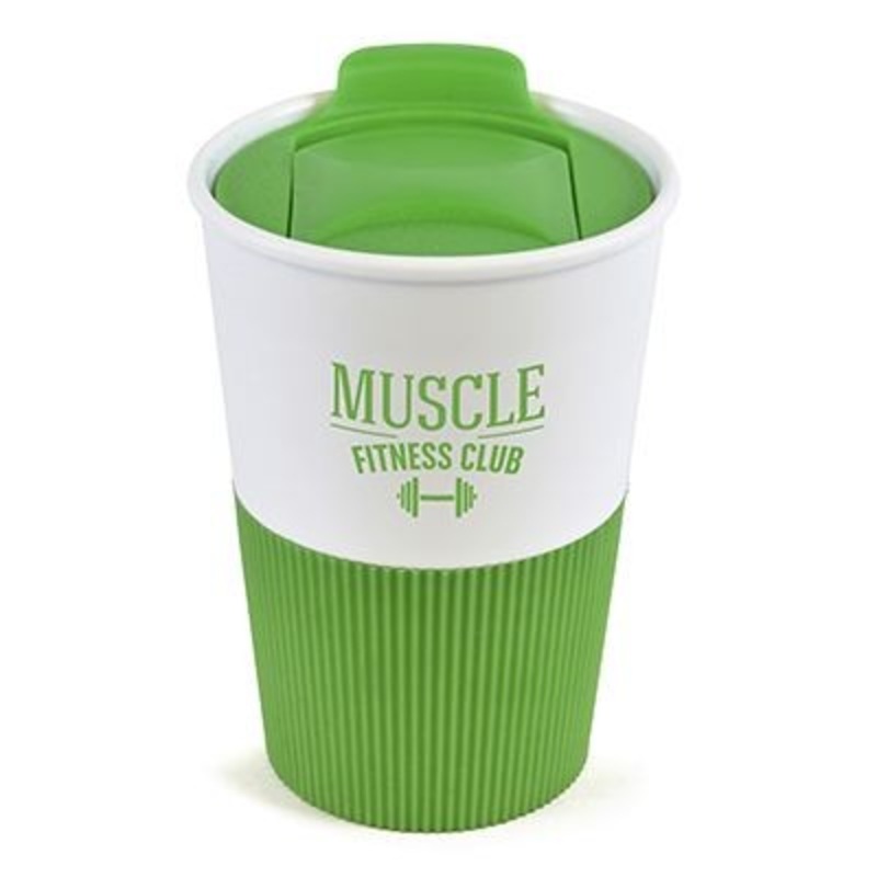 GRIPPY PLASTIC TUMBER in Green – Promise Promo