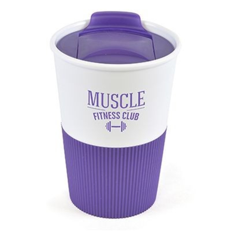 GRIPPY PLASTIC TUMBER in Purple – Promise Promo