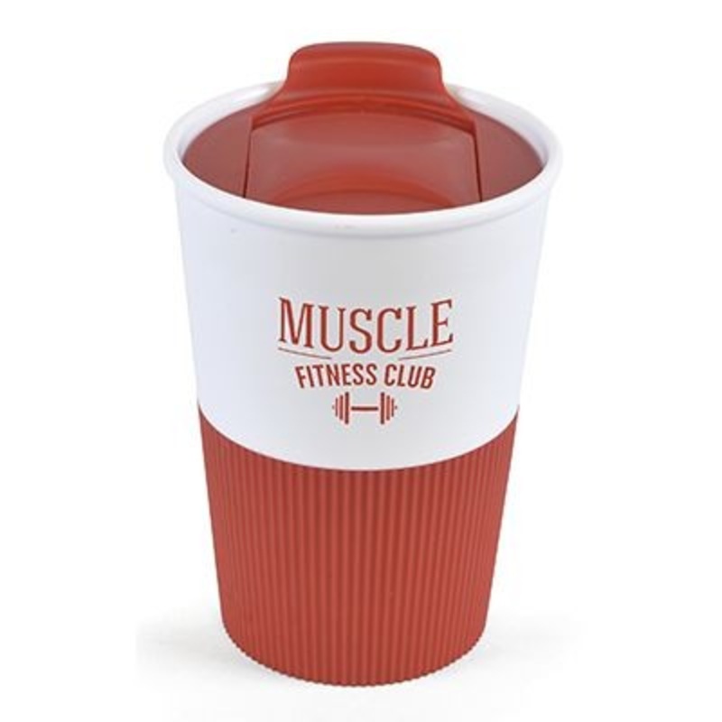 GRIPPY PLASTIC TUMBER in Red – Promise Promo