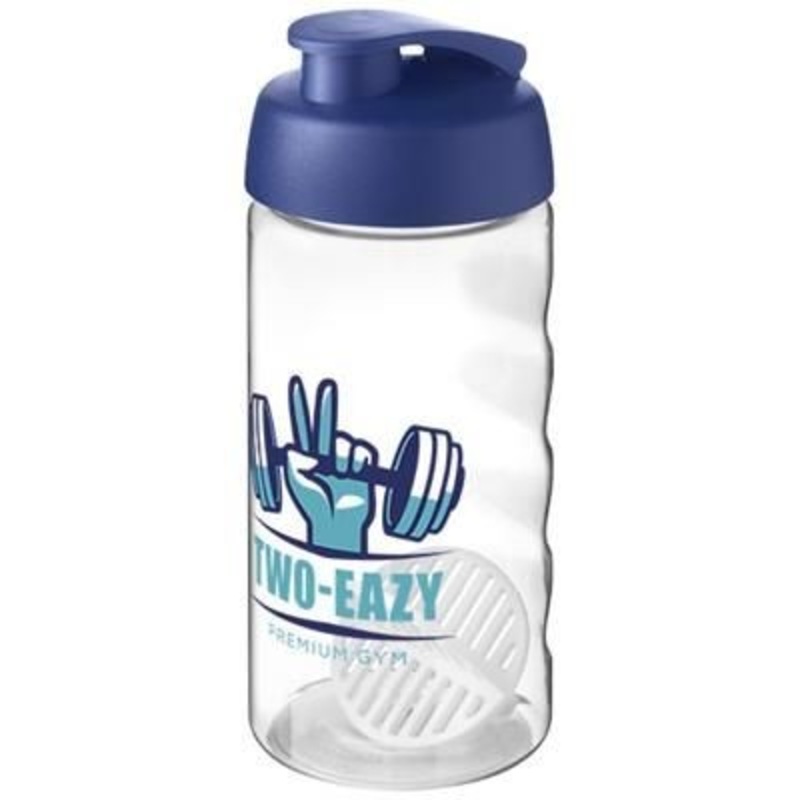 H2O ACTIVE BOP 500 ML SHAKER BOTTLE in Blue & Clear Transparent – Promise Promo