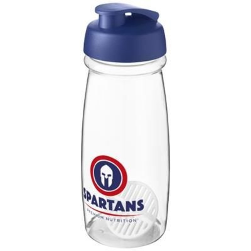 H2O ACTIVE PULSE 600 ML SHAKER BOTTLE in Blue & Clear Transparent – Promise Promo