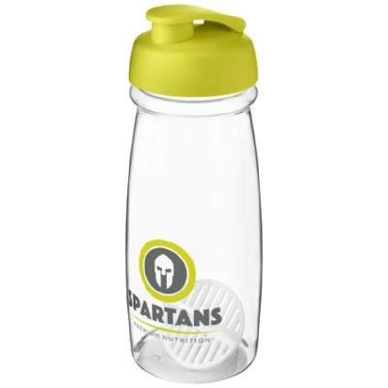 H2O ACTIVE PULSE 600 ML SHAKER BOTTLE in Lime & Clear Transparent – Promise Promo