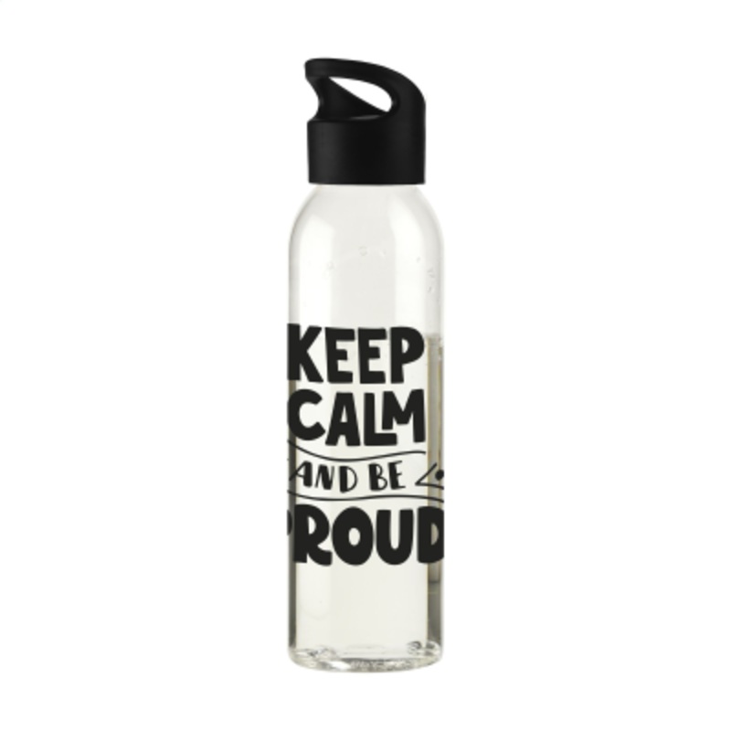 SIRIUS DRINK BOTTLE in Transparent & Black – Promise Promo