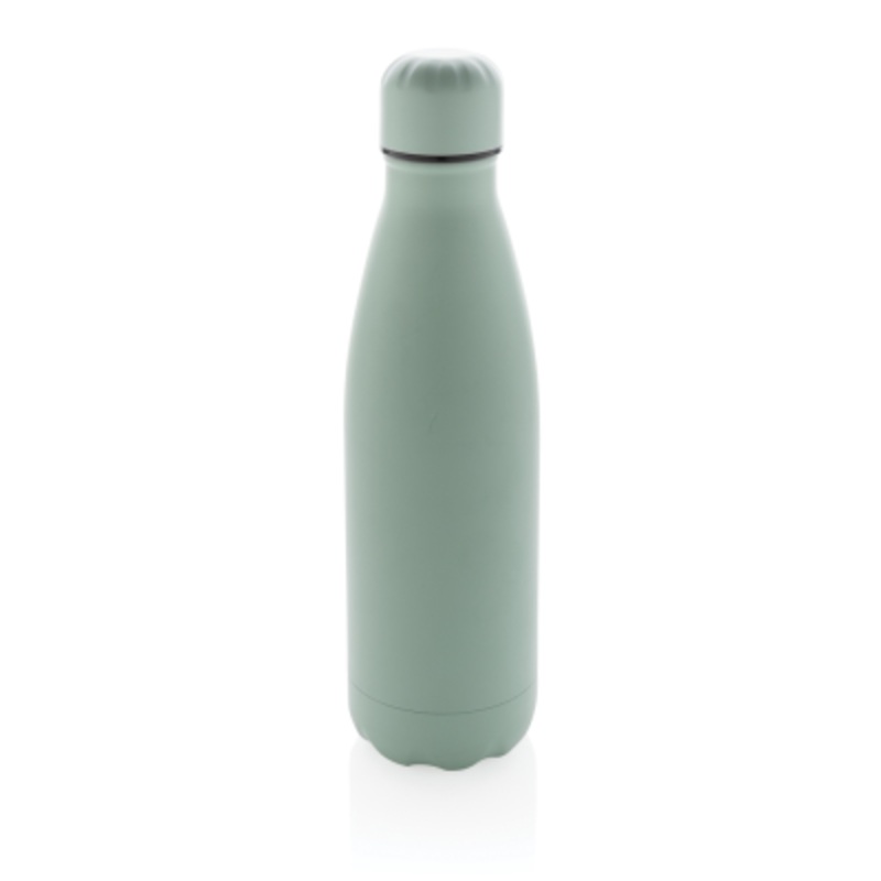 SOLID COLOUR VACUUM STAINLESS STEEL METAL BOTTLE in Green – Promise Promo