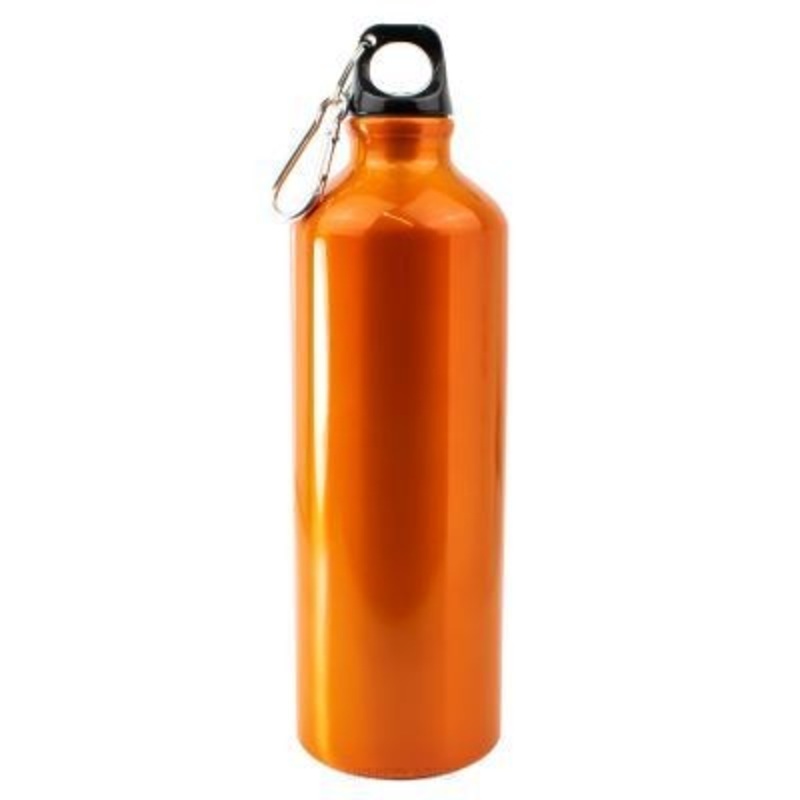 SPORTS WATER BOTTLE ALUMINIUM 750ML in Orange – Promise Promo