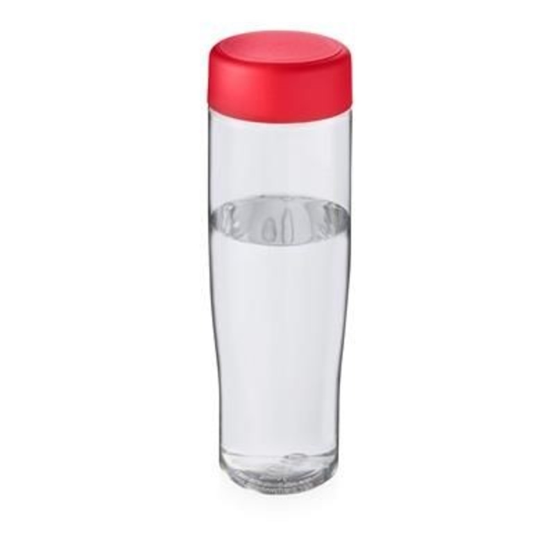 TEMPO SCREW CAP BOTTLE in Transparent & Red – Promise Promo