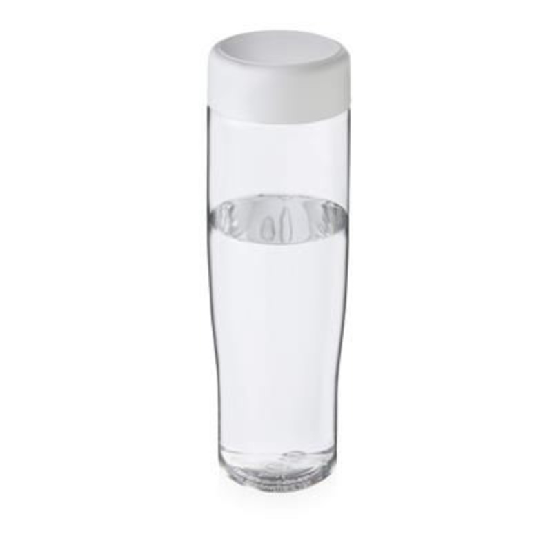 TEMPO SCREW CAP BOTTLE in Transparent & White Solid – Promise Promo