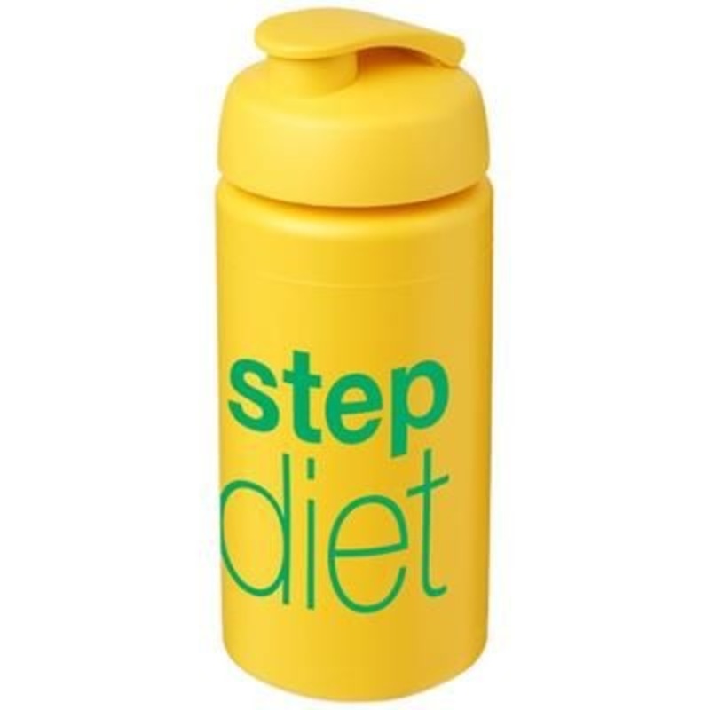 BASELINE PLUS GRIP 500 ML FLIP LID SPORTS BOTTLE in Yellow – Promise Promo