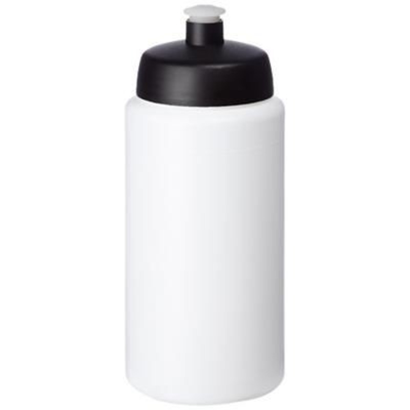 BASELINE PLUS GRIP 500 ML SPORTS LID SPORTS BOTTLE in White Solid-black Solid – Promise Promo