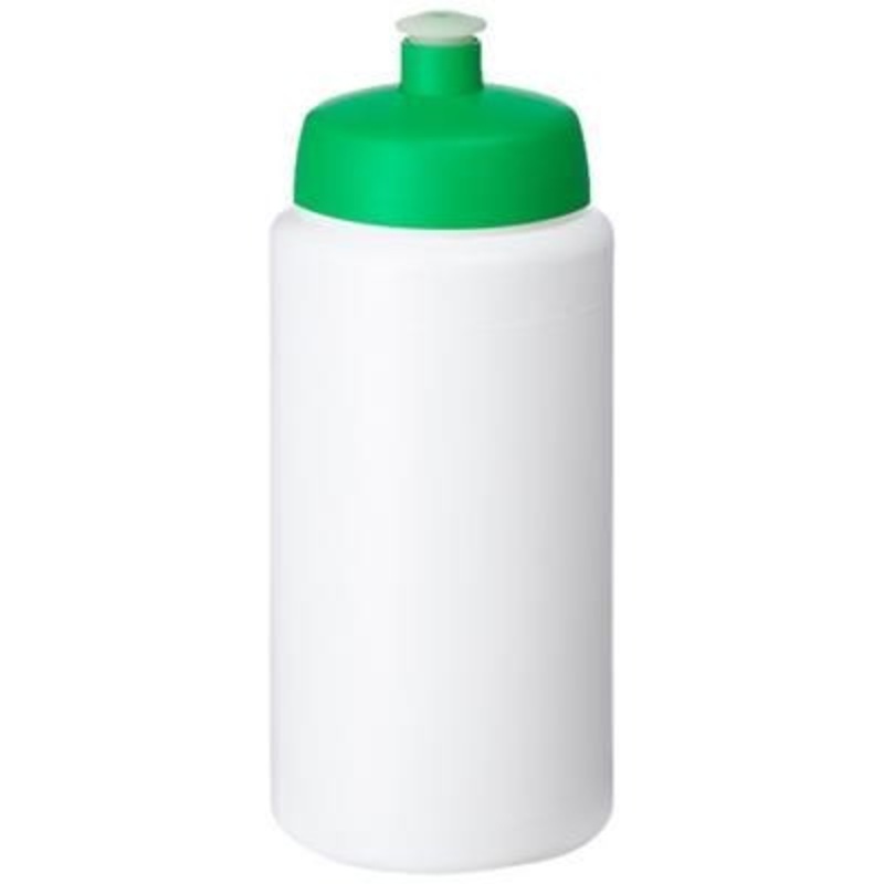 BASELINE PLUS GRIP 500 ML SPORTS LID SPORTS BOTTLE in White Solid-green – Promise Promo