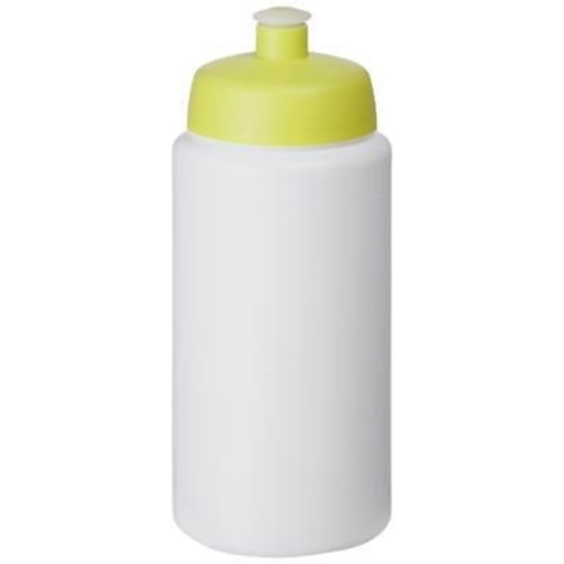 BASELINE PLUS GRIP 500 ML SPORTS LID SPORTS BOTTLE in White Solid-lime – Promise Promo