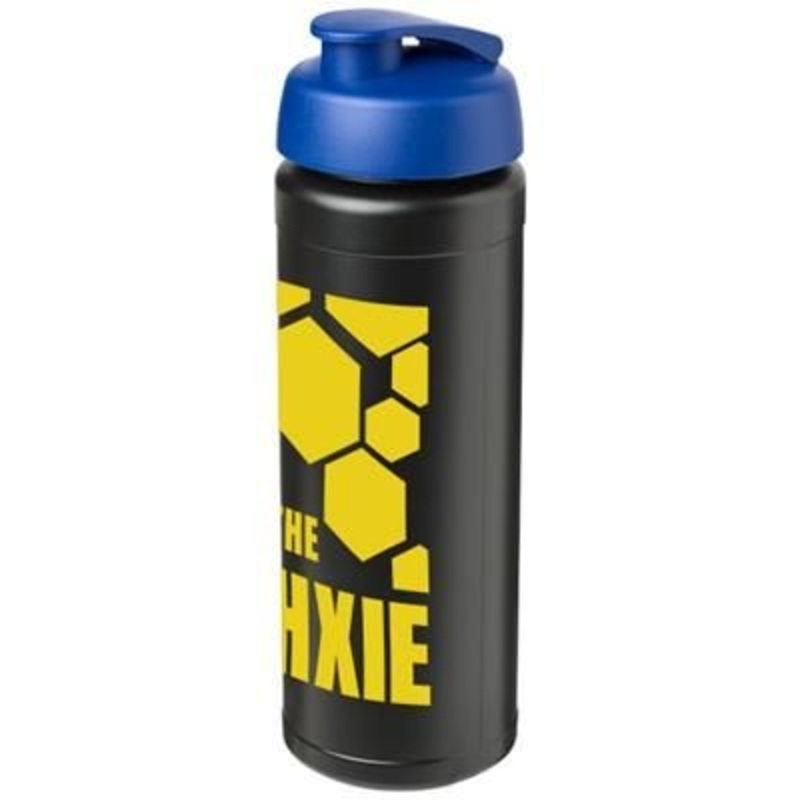 BASELINE PLUS GRIP 750 ML FLIP LID SPORTS BOTTLE in Black Solid-blue – Promise Promo