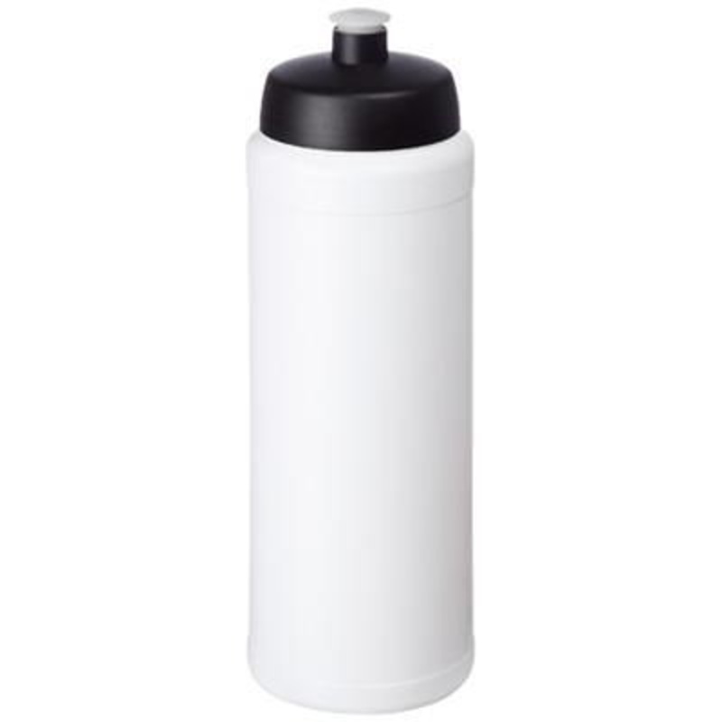 BASELINE PLUS GRIP 750 ML SPORTS LID SPORTS BOTTLE in White Solid-black Solid – Promise Promo