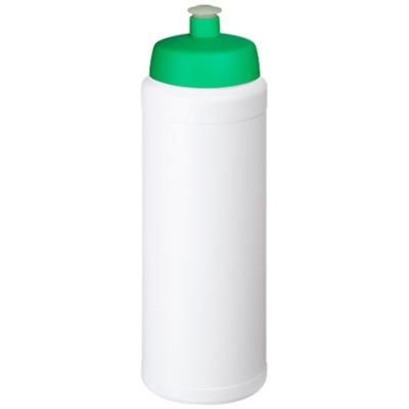 BASELINE PLUS GRIP 750 ML SPORTS LID SPORTS BOTTLE in White Solid-green – Promise Promo