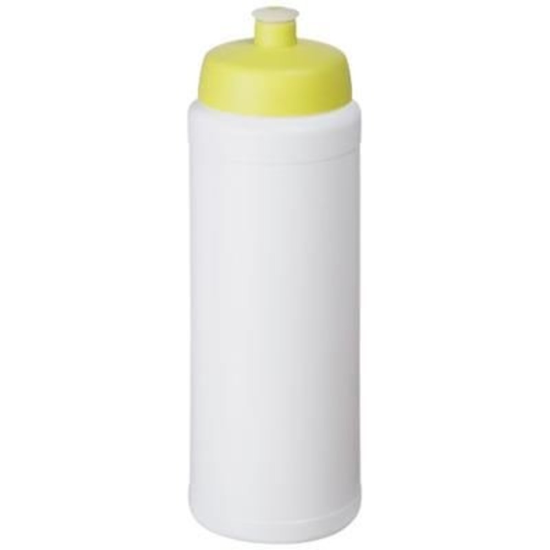 BASELINE PLUS GRIP 750 ML SPORTS LID SPORTS BOTTLE in White Solid-lime – Promise Promo