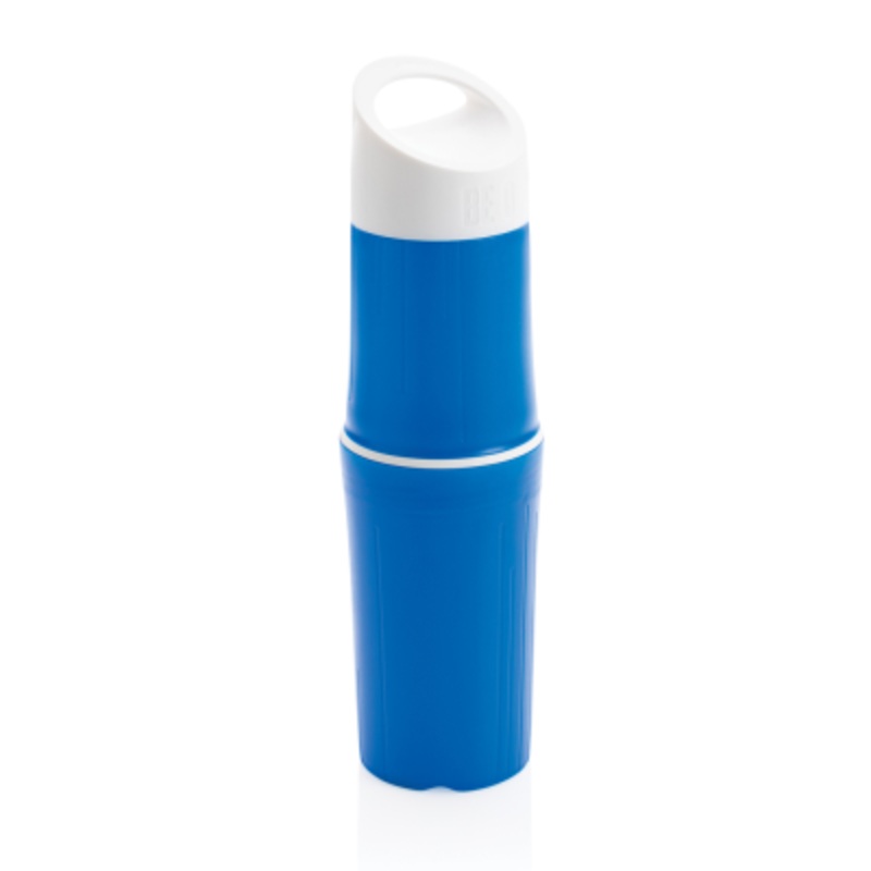 BE O BOTTLE ORGANIC WATER BOTTLE MADE in EU in Blue – Promise Promo