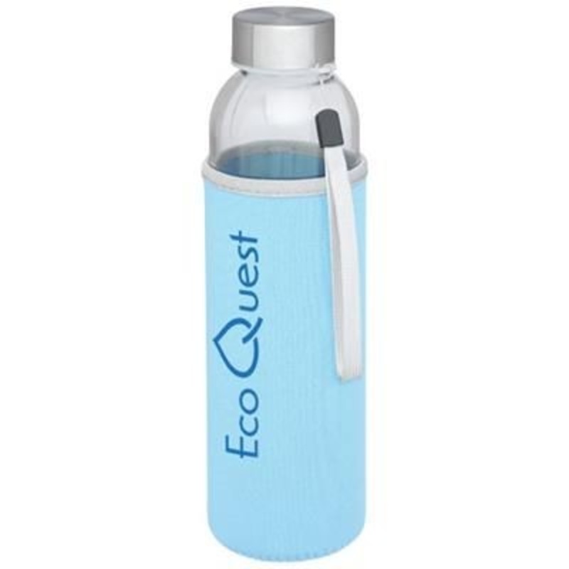 BODHI 500 ML GLASS SPORTS BOTTLE in Light Blue – Promise Promo
