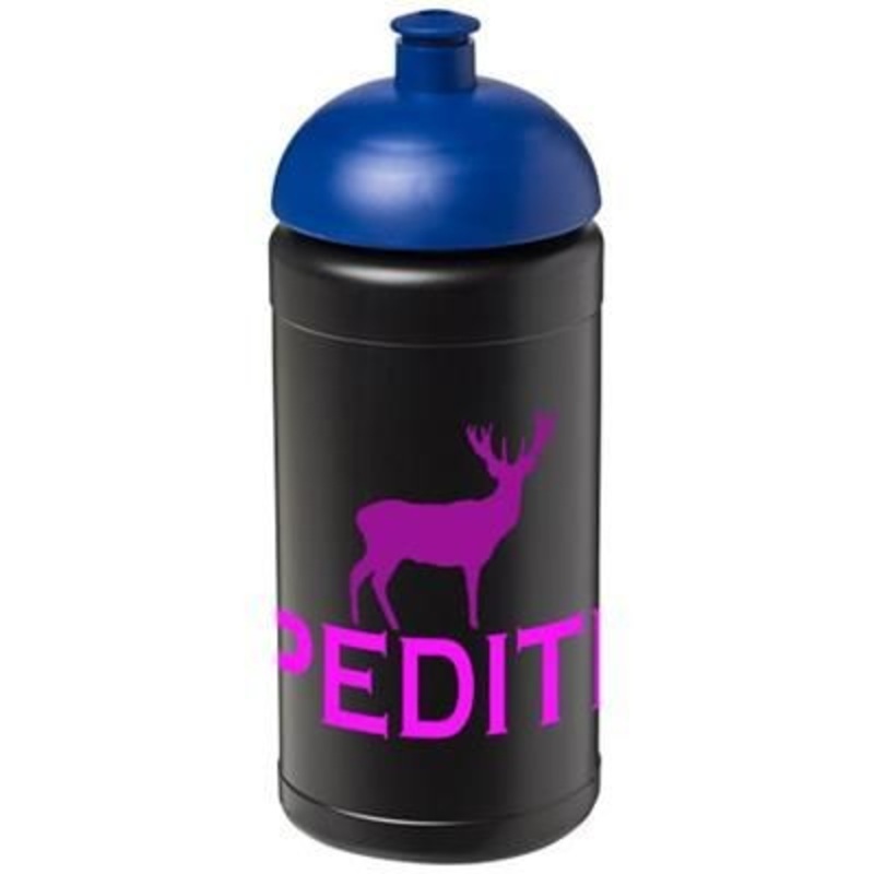 BASELINE PLUS 500 ML DOME LID SPORTS BOTTLE in Black Solid-blue – Promise Promo