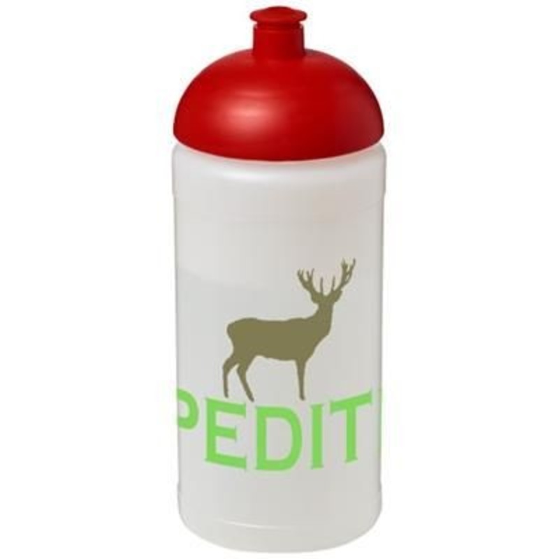 BASELINE PLUS 500 ML DOME LID SPORTS BOTTLE in Transparent-red – Promise Promo