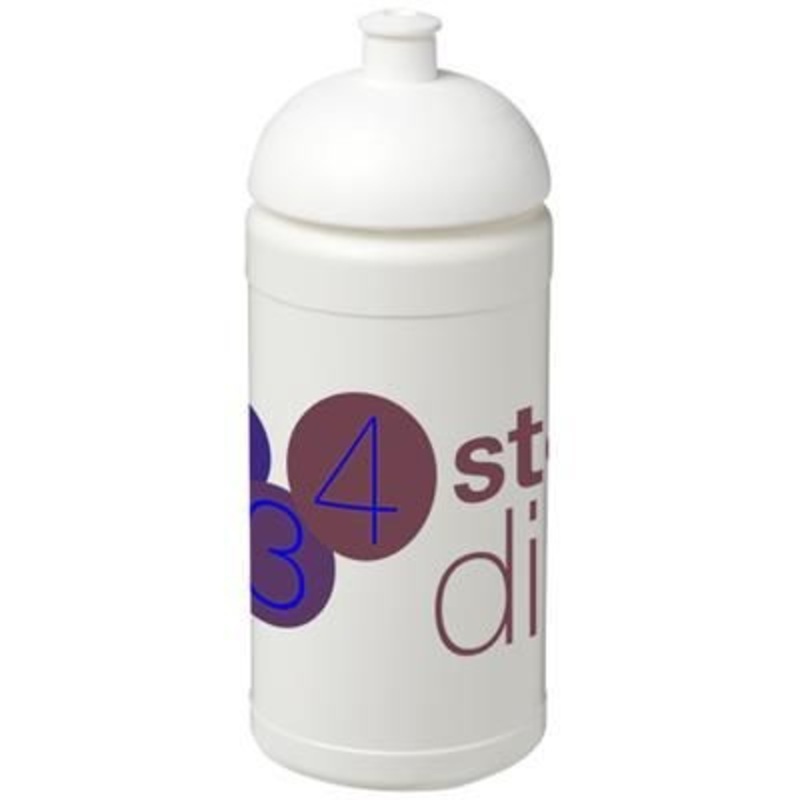 BASELINE PLUS 500 ML DOME LID SPORTS BOTTLE in White Solid – Promise Promo