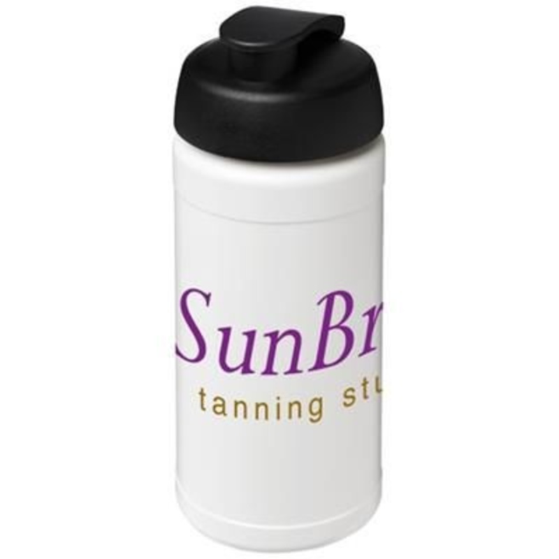 BASELINE PLUS 500 ML FLIP LID SPORTS BOTTLE in White Solid-black Solid – Promise Promo