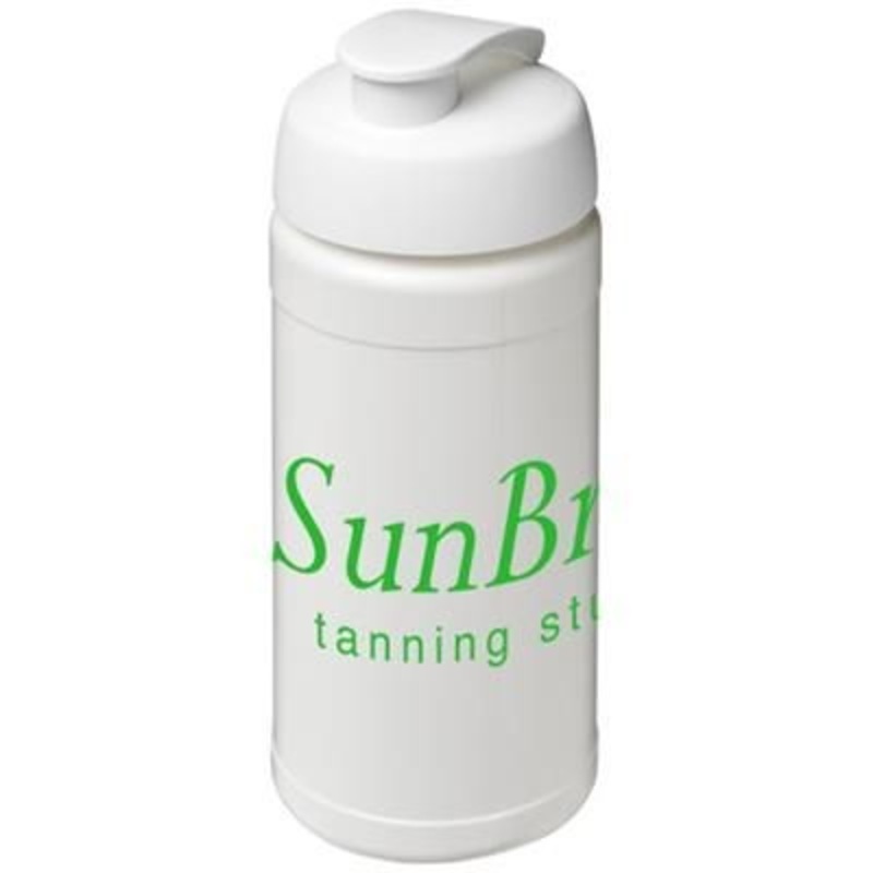 BASELINE PLUS 500 ML FLIP LID SPORTS BOTTLE in White Solid – Promise Promo