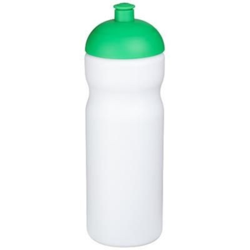 BASELINE PLUS 650 ML DOME LID SPORTS BOTTLE in White Solid-green – Promise Promo