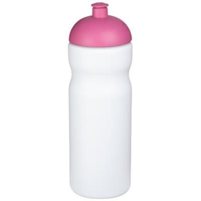 BASELINE PLUS 650 ML DOME LID SPORTS BOTTLE in White Solid-pink – Promise Promo