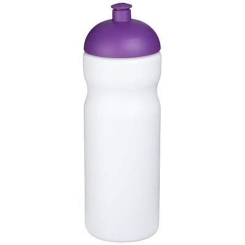 BASELINE PLUS 650 ML DOME LID SPORTS BOTTLE in White Solid-purple – Promise Promo