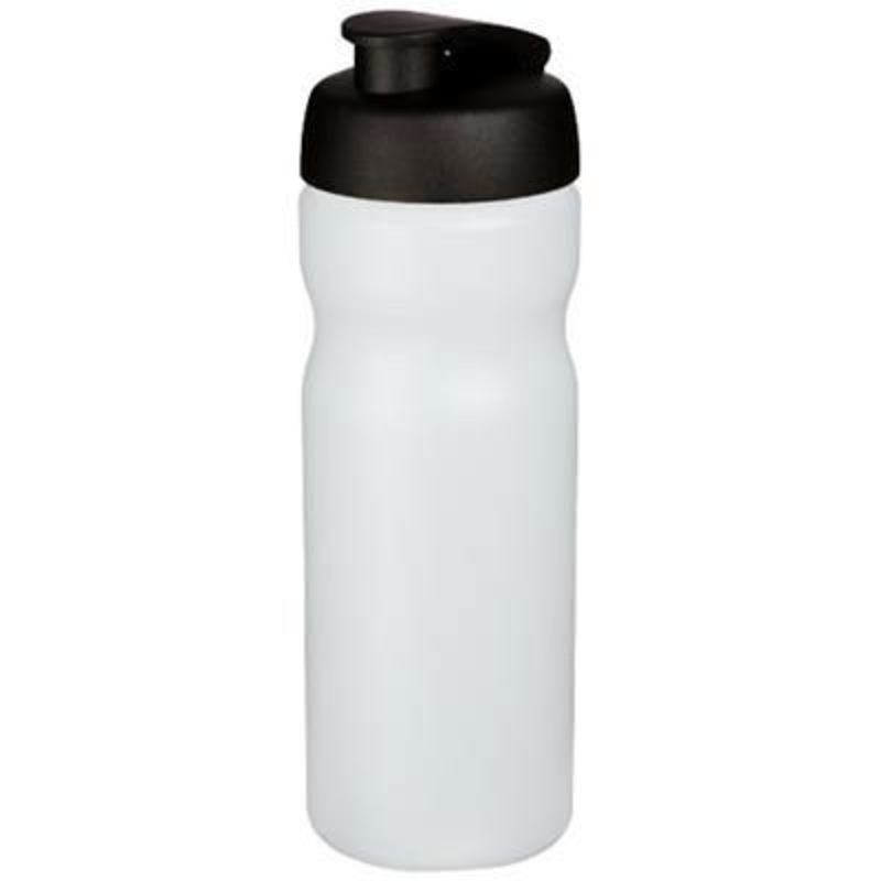 BASELINE PLUS 650 ML FLIP LID SPORTS BOTTLE in Transparent-black Solid – Promise Promo