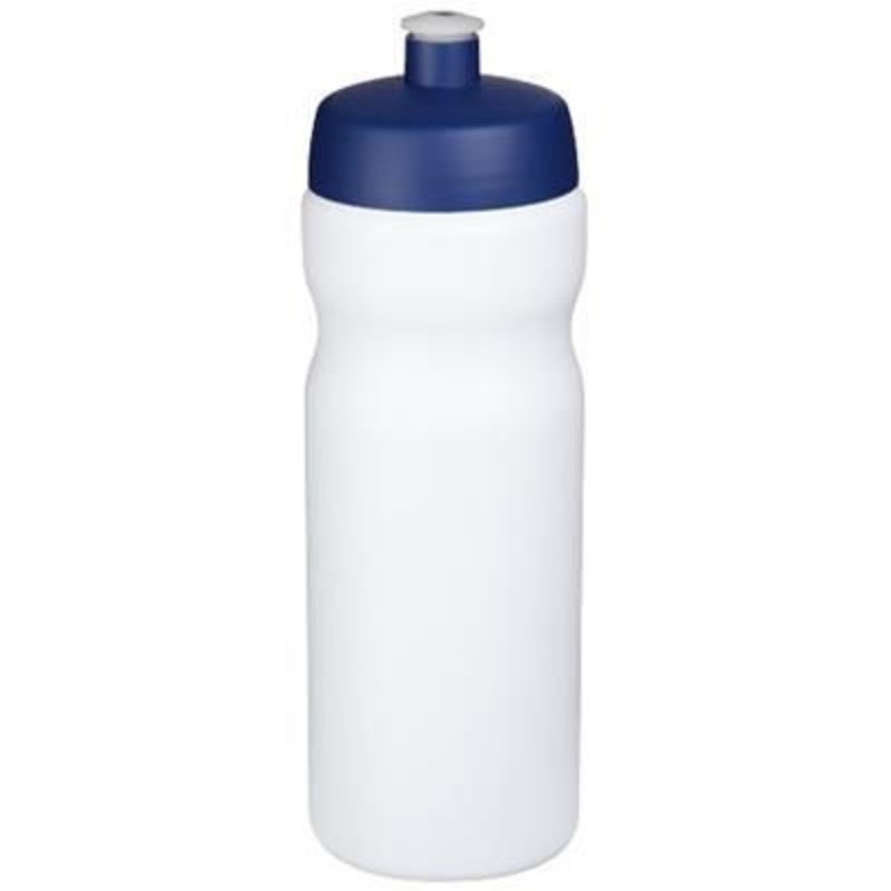 BASELINE PLUS 650 ML SPORTS BOTTLE in White Solid-blue – Promise Promo